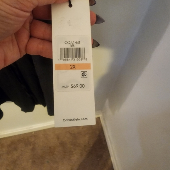 Calvin Klein Romper NWT PLUS SIZE 2X - Picture 3 of 6